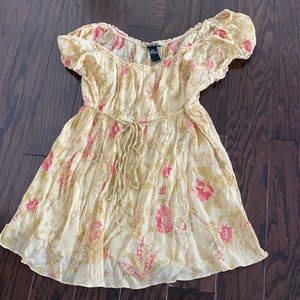 Lucky Brand XS peplum Top